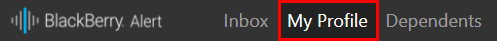 Step 1: Click My Profile