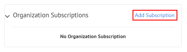 Step 3: Click Add Subscription