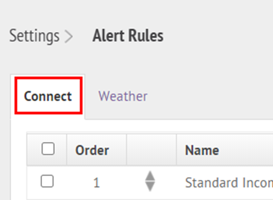 Step 3: Connect tab