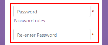 Step 3: Create a password