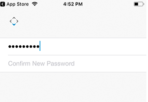 Image of UEM Client password page