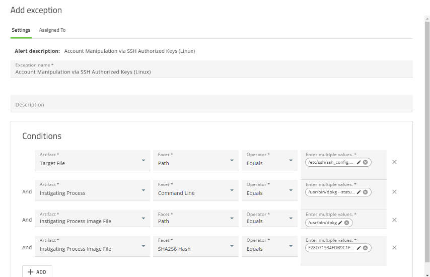 Screenshot showing exception details generated by AI