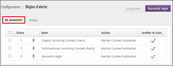 Étape 3 : Cliquez sur l'onglet Connecter