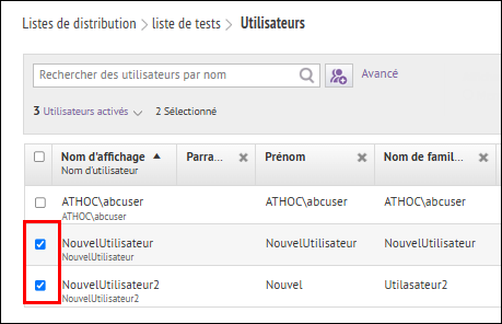 Étape 7 : Choisissez les utilisateurs