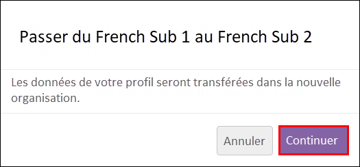  Étape 4 : Cliquez sur Continuer