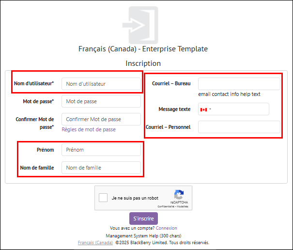 Étape 2 : Saisissez les détails