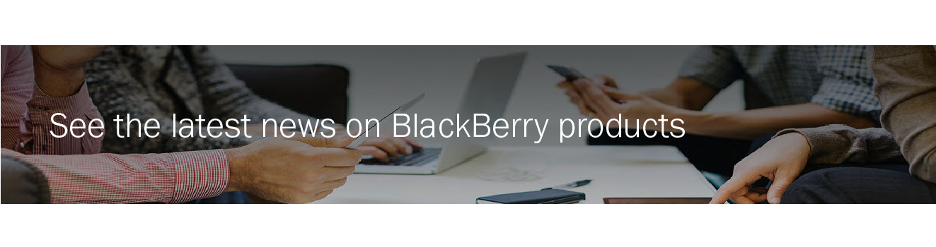 BlackBerry Blogs Banner