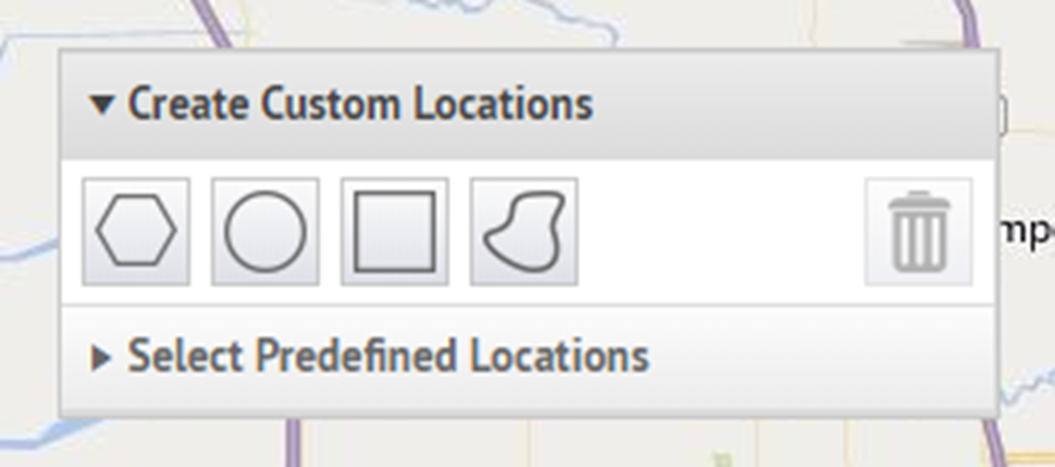 Create custom locations