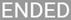 The ended alert icon
