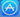 The Apple App Store icon