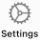 The Settings icon
