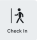 The Check In icon