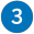 The step 3 icon