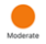 The Moderate Severity Alert icon